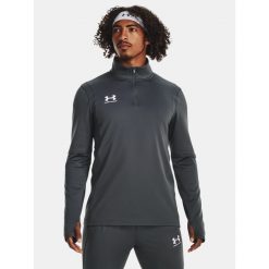 Bluza piłkarska męska Under Armour Challenger Midlayer. Szare bluzy bez kaptura męskie Under Armour, m. Za 149.99 zł.