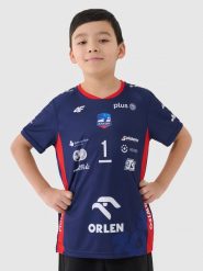 4F Koszulka meczowa replika wyjazdowa z sezonu 2024/2025 dziecięca 4F x Zaksa Kędzierzyn-Koźle - Kurek - multikolor 110/116. Koszulki dziewczęce 4f, m, bez wzorów, z dzianiny, bez ramiączek. Za 219.99 zł.