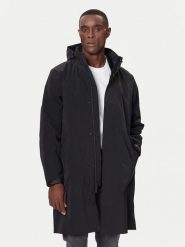 Calvin Klein Płaszcz przejściowy LV04LD518G Czarny Regular Fit. Czarne płaszcze męskie CALVIN KLEIN, m, bez wzorów, z syntetyku. Za 1,999.00 zł.