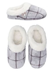 Maryplaid Kapcie w kolorze szarym rozmiar: 36/37. Szare kapcie damskie maryplaid, z materiału. Za 43.99 zł.