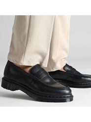 Dr. Martens Skórzane mokasyny "Penton" w kolorze czarnym rozmiar: 44. Czarne mokasyny męskie Dr. Martens. Za 671.29 zł.