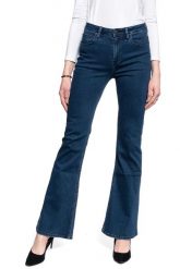 DAMSKIE SPODNIE JEANSOWE LEE BREESE DARK JONI L32YPHWV 112107749. Spodnie materiałowe damskie Lee, bez wzorów, z jeansu. Za 209.99 zł.
