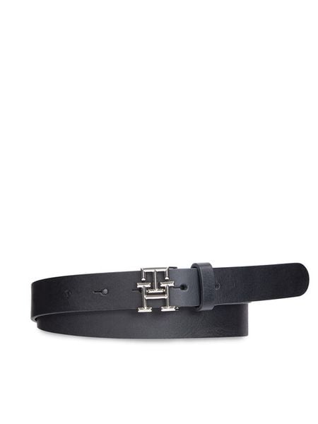 Tommy Hilfiger Pasek Damski AW0AW15182 Czarny. Czarne paski damskie Tommy Hilfiger, bez wzorów, ze skóry. Za 168.99 zł.