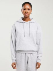Bluza damska z kapturem szara Megan 901/ Foxie 901. Szare bluzy sportowe damskie Big Star, l, z dresówki. W wyprzedaży za 199.99 zł.