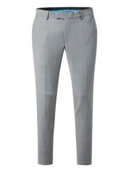 Pierre Cardin Spodnie sztruksowe "Ryan" w kolorze jasnoszarym rozmiar: 60. Szare spodnie materiałowe męskie Pierre Cardin, bez wzorów, ze sztruksu. Za 196.24 zł.