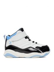 Shaq Sneakersy CEO-SHAQNOTIZE AQ95000T-WXL Biały. Białe buty sportowe chłopięce Shaq, z materiału, bez zapięcia. Za 139.99 zł.