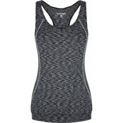 Top damski LOAP Malien, M — oddychający poliester. Czarne topy damskie ZSPORT, m, bez wzorów, z poliesteru, bez kołnierzyka. Za 161.99 zł.