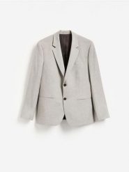 Marynarka regular fit - brązowy. Brązowe marynarki męskie Reserved, bez wzorów, z tkaniny. Za 359.99 zł.