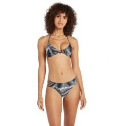 Dół kostiumu kąpielowego Volcom Stay od Leaf Cheeky. Białe bikini damskie Volcom, bez wzorów. W wyprzedaży za 68.00 zł.