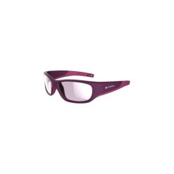 Okulary przeciwsłoneczne turystyczne MH 550 dla dzieci 9 - 11 lat kat. 4. Fioletowe okulary przeciwsłoneczne dziecięce QUECHUA. Za 59.99 zł.