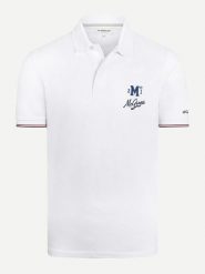 McGregor Koszulka polo w kolorze białym rozmiar: XL. Białe koszulki polo męskie McGregor, xl, bez wzorów, z bawełny, bez ramiączek. Za 140.86 zł.