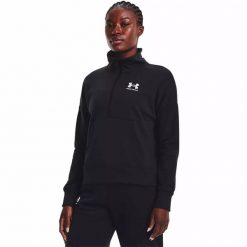 Bluza damska Under Armour Rival Fleece HZ S. Czarne bluzy bez kaptura damskie Under Armour, s. Za 159.99 zł.
