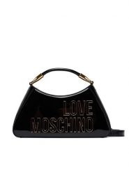 LOVE MOSCHINO Torebka JC4248PP0OKE100A Czarny. Czarne torebki klasyczne damskie Love Moschino, bez wzorów, ze skóry, bez dodatków. Za 1,009.00 zł.