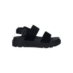 Sandały damskie Timberland Greyfield 2 Strap. Czarne obuwie trekkingowe damskie Timberland, bez wzorów, bez obcasa. Za 349.99 zł.