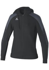 Damska bluza dresowa z kapturem Erima Evo Star. Czarne bluzy z kapturem damskie Erima, z dresówki. Za 243.00 zł.