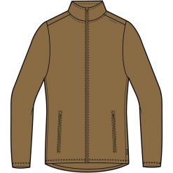 Bluza męska VIKING Tesero Man Polartec. Brązowe bluzy bez kaptura męskie VIKING, l, z poliesteru. Za 239.90 zł.