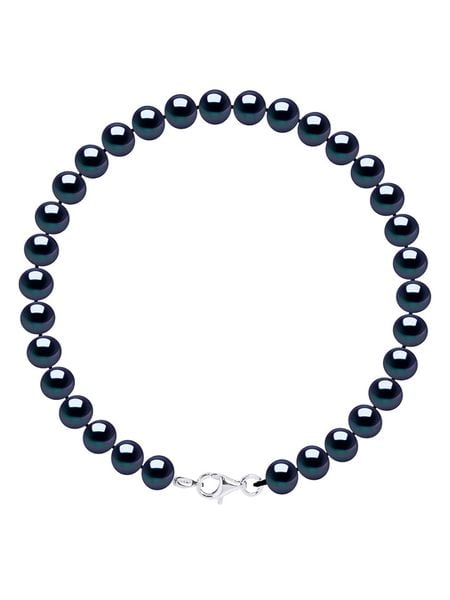 Pearl Addict Srebrna bransoletka z perłami rozmiar: onesize. Niebieskie bransoletki damskie Pearl Addict, srebrne. Za 306.73 zł.