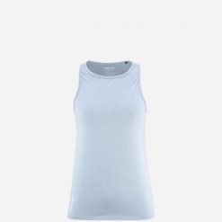 Koszulka damska tank top Millet Wanaka Light Tank W ahletic fit. Niebieskie bluzki damskie Millet, xs, bez wzorów, z tkaniny, sportowe, bez kołnierzyka, bez ramiączek. Za 185.95 zł.