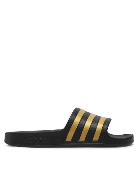 Adidas Klapki adilette Aqua EG1758 Czarny. Czarne kalosze damskie Adidas, bez wzorów, z syntetyku. Za 79.99 zł.
