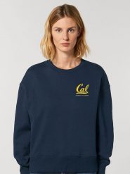 American Universities Bluza "Cal University of California" w kolorze granatowym rozmiar: M. Niebieskie bluzy bez kaptura damskie American Universities, m. Za 109.78 zł.