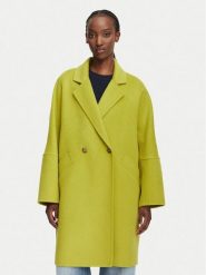 JOOP! Płaszcz wełniany 263C32Corina 30103371 Zielony Regular Fit. Zielone płaszcze damskie Joop!, na zimę, bez wzorów, z wełny. Za 1,679.00 zł.