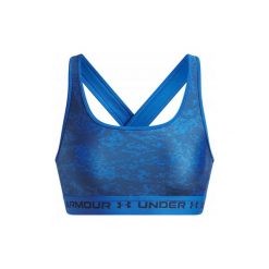 Biustonosz Sportowy Damski Under Armour Top Mid Crossback. Niebieskie biustonosze sportowe damskie Under Armour, bez wzorów. Za 159.99 zł.
