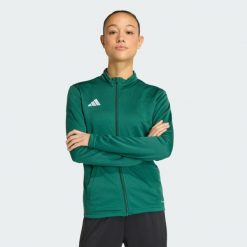 Bluza Entrada26 Track Jacket. Niebieskie bluzy sportowe damskie Adidas, xl, z dresówki. Za 121.99 zł.