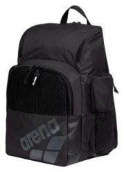 Plecak Sportowy Arena One Go Backpack 35L. Czarne plecaki męskie Arena, bez wzorów, z materiału. Za 183.29 zł.
