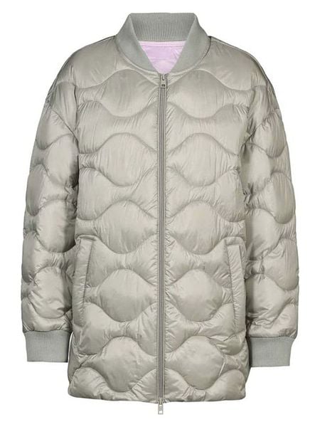 Herrlicher Płaszcz pikowany w kolorze jasnoszarym rozmiar: M. Szare płaszcze damskie Herrlicher, m, bez wzorów. Za 286.47 zł.