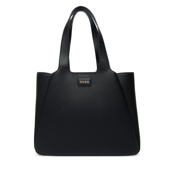 Torebka HUGO. Czarne torebki klasyczne damskie Hugo, bez wzorów, bez dodatków. Za 899.99 zł.