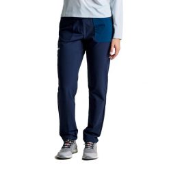 Spodnie Slam Spodnie Chino Od Ws Damskie. Niebieskie spodnie materiałowe damskie SLAM, bez wzorów, z elastanu, sportowe. Za 566.99 zł.