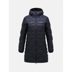 Kurtka narciarska damska Peak Performance Helium Down Parka. Czarne kurtki damskie Peak Performance, na zimę, s, bez wzorów. W wyprzedaży za 1,369.00 zł.