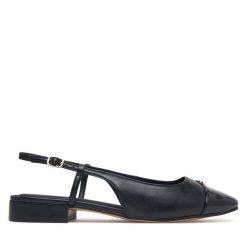 Baleriny Aldo. Czarne baleriny damskie Aldo, bez wzorów, bez obcasa. Za 369.99 zł.