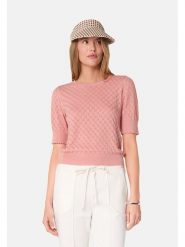 Rodier Sweter w kolorze jasnoróżowym rozmiar: M. Różowe swetry klasyczne damskie Rodier, m, z kaszmiru, bez kołnierzyka. Za 252.34 zł.