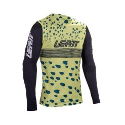 Koszulka rowerowa LEATT Jersey MTB Gravity 5.0. Zielone t-shirty sportowe męskie LEATT, z jersey, bez ramiączek, rowerowe. W wyprzedaży za 336.75 zł.