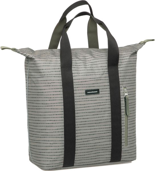 Torba rowerowa Kota Nomi, szara. Szare torebki klasyczne damskie NEW LOOXS, bez wzorów, z materiału, bez dodatków. Za 333.95 zł.