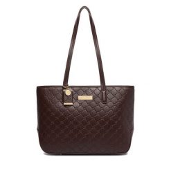 Torebka Nine West. Brązowe torebki klasyczne damskie Nine West, bez wzorów, bez dodatków. Za 279.99 zł.