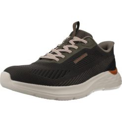 Buty SKECHERS GARNER ELLIS Zielony. Zielone buty trekkingowe męskie Skechers, z syntetyku, bez zapięcia. Za 364.99 zł.