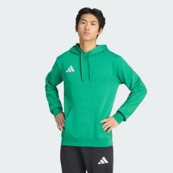 Bluza z kapturem Entrada26. Białe bluzy z kapturem męskie Adidas, z bawełny. Za 134.99 zł.