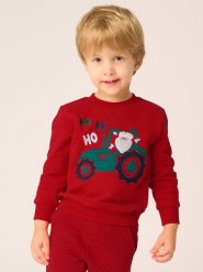 COOL CLUB Bluza w kolorze czerwonym rozmiar: 86. Czerwone bluzy i bluzki niemowlęce COOL CLUB, z aplikacjami, z bawełny, bez ramiączek, bez kaptura. Za 48.39 zł.