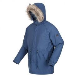 Kurtka uniwersalna męska Regatta Winterparka Salinger Iii. Niebieskie kurtki męskie Regatta, l, bez wzorów, z syntetyku, klasyczne, z kapturem. Za 149.99 zł.