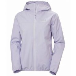 Składana kurtka wodoodporna dla kobiet Helly Hansen Belfast II. Fioletowe kurtki damskie Helly Hansen, xs, bez kaptura. W wyprzedaży za 492.00 zł.