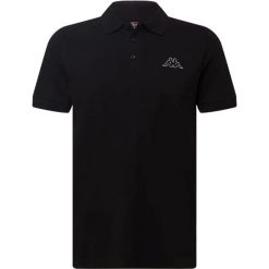 Koszulka Kappa Polo Shirt, Mężczyźni. Czarne koszulki polo męskie Kappa, m, bez wzorów, z bawełny, bez ramiączek. Za 290.00 zł.