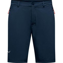 SALEWA Spodenki męskie Puez Talveno Durastretch Shorts M blueberry-XL. Fioletowe szorty męskie Salewa, z elastanu, bez kołnierzyka. Za 345.55 zł.