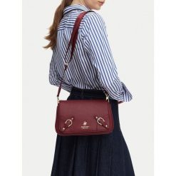 Torebka Beverly Hills Polo Club. Czerwone listonoszki damskie Beverly Hills Polo Club, bez wzorów, bez dodatków. Za 179.99 zł.