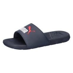 Klapki męskie Puma Cool Cat 2.0. Białe klapki i japonki męskie Puma, z materiału. Za 215.00 zł.