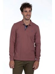 The Time of Bocha Koszulka polo w kolorze szaroróżowym rozmiar: S. Różowe koszulki polo męskie The Time of Bocha, s, bez wzorów, z bawełny, bez ramiączek. Za 126.99 zł.