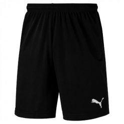 Spodnie treningowe męskie Puma Liga Training Shorts Core. Białe szorty sportowe męskie Puma, m, z materiału, na fitness i siłownię. Za 72.20 zł.