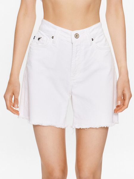 JOOP! Szorty jeansowe 30037419 Biały Relaxed Fit. Białe szorty damskie Joop!, bez wzorów, z bawełny. Za 419.99 zł.