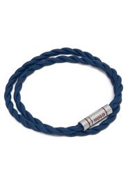 HUGO Bransoletka E-Doublebraid4 50552596 Niebieski. Niebieskie biżuteria dla mężczyzn Hugo. Za 339.99 zł.